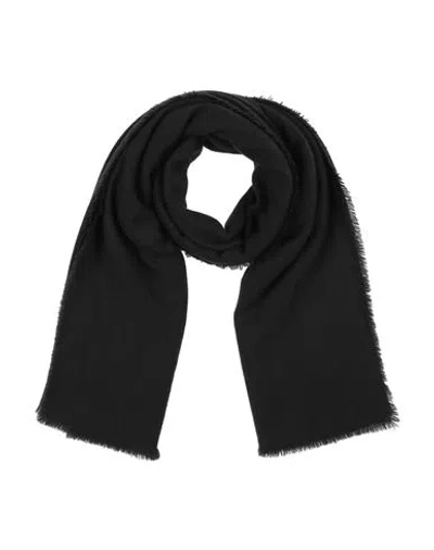 Destin Woman Scarf Dark Brown Size - Cashmere In Yellow