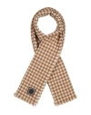 Destin Woman Scarf Mustard Size - Wool, Cashmere, Silk In Yellow