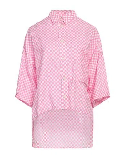 Destin Woman Shirt Pink Size M Cotton