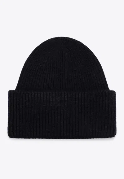 DESTIN WOOL-BLEND RIBBED BEANIE