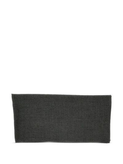 Destin Wool Scarf In Black