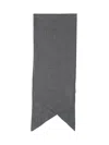 Destin Houndstooth Wool Scarf In Gray