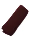 Destin Wool Scarf In Burgundy