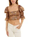Destinaire Top In Brown