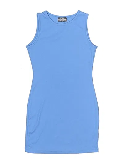 Pre-owned Destination Usa Kids' Dress In Blue