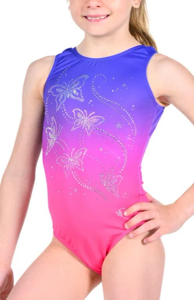 Destira Kids'  Butterfly Bliss Leotard In Multi
