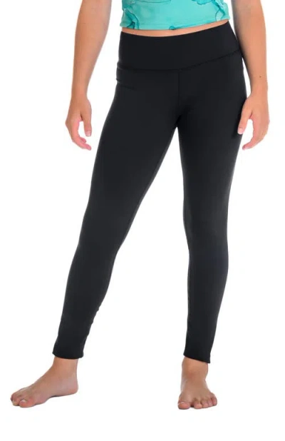 Destira Kids'  High Waisted Performance Legging In Black