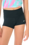 Destira High Waisted Performance Short In Black