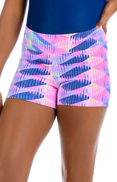 Destira High Waisted Performance Short In Multi