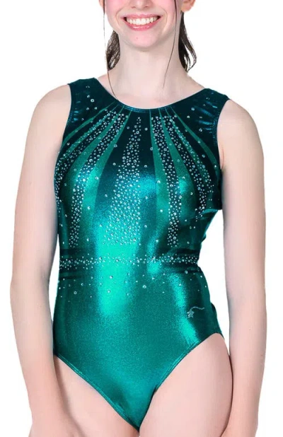 Destira Kids'  Iconic Leotard In Green