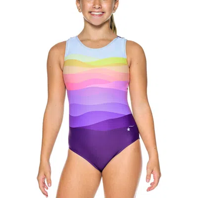 Destira Sky's The Limit Leotard In Blue