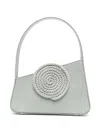 D'estree Albert Leather Shoulder Bag In Grey