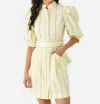 D'estree Amoako Cotton-blend Dress In Multi