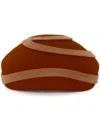 D'estree Bibi Ribbon-band Beret In Brown