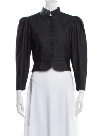 Pre-owned D'estree Blazer In Black