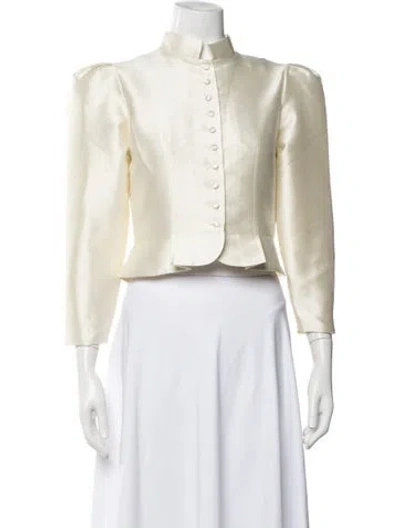 Pre-owned D'estree Blazer W/ Tags In Neutrals