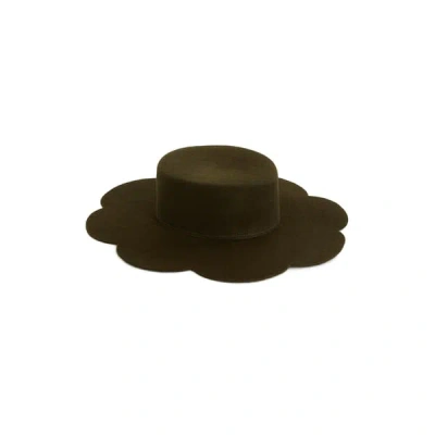 D'estree Wool Hat In Green