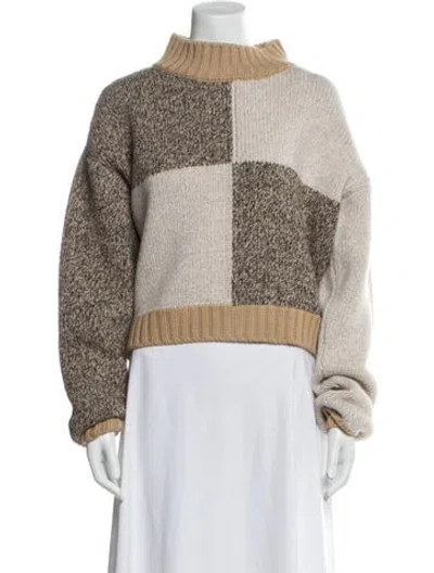 Pre-owned D'estree Damien Mélange Wool Sweater W/ Tags In Multi