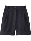 D'estree Daniel Denim Shorts In Blue