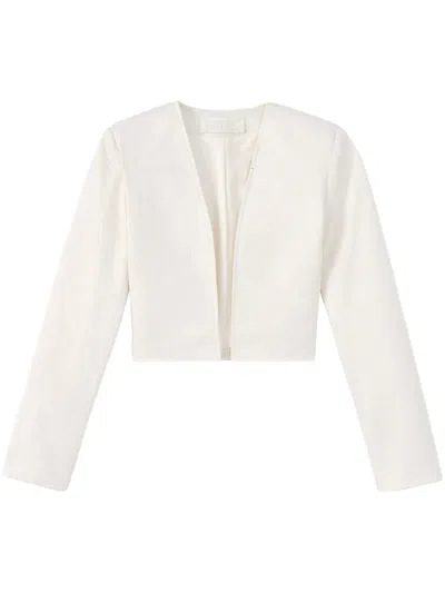 D'estree Helmut Cropped Jacket In White