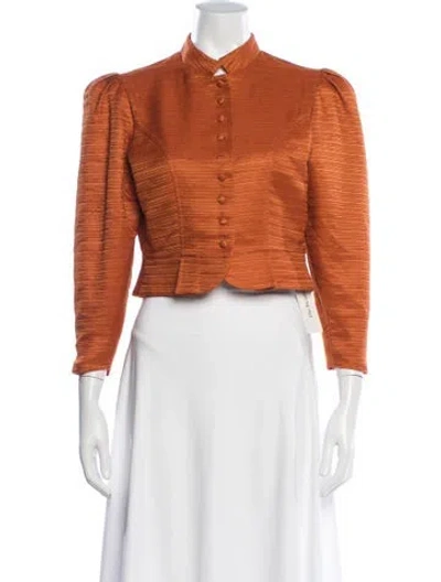 Pre-owned D'estree Jacket In Orange