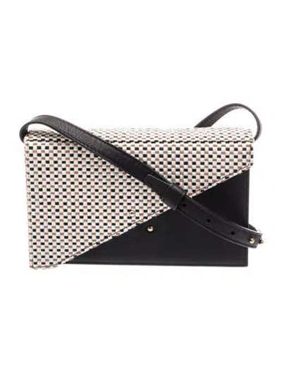 Pre-owned D'estree Leather Shoulder Bag In Multi