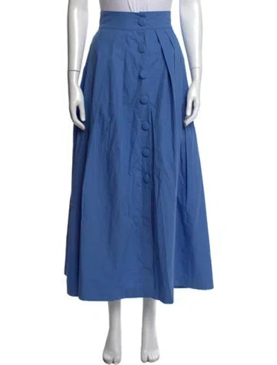 Pre-owned D'estree Long Skirt W/ Tags In Blue