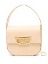 D'estree Small Martin Leather Top Handle Bag In Nude & Neutrals