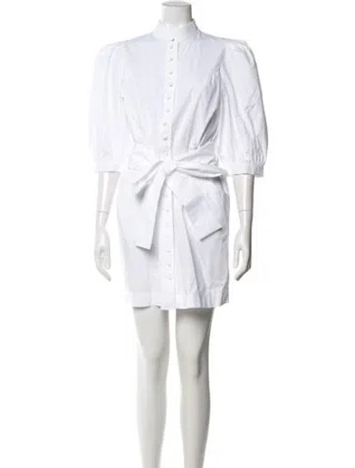 Pre-owned D'estree Mini Dress In White