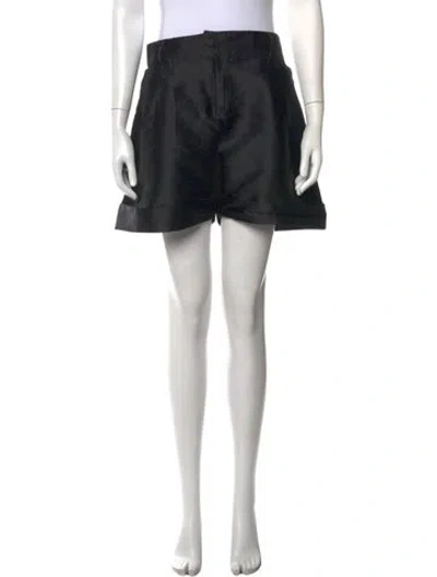 Pre-owned D'estree Mini Shorts In Black