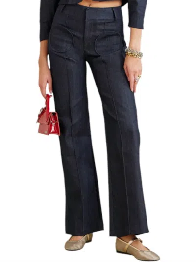 D'estree Olafur High-rise Straight-leg Jeans In Blue