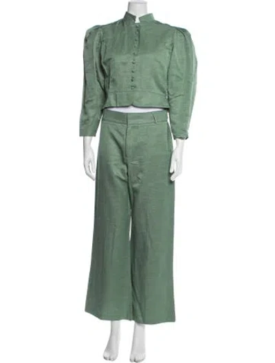 Pre-owned D'estree Pant Set In Green
