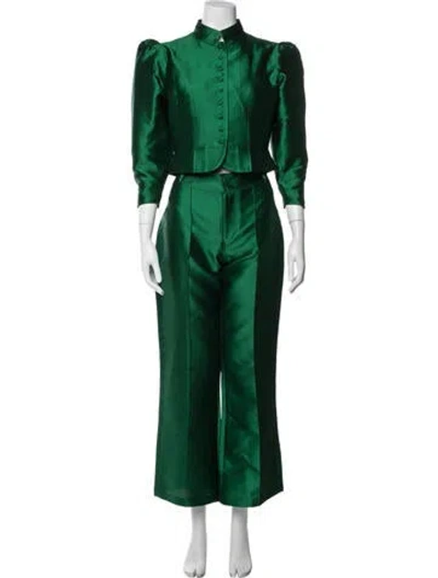 Pre-owned D'estree Pantsuit In Green
