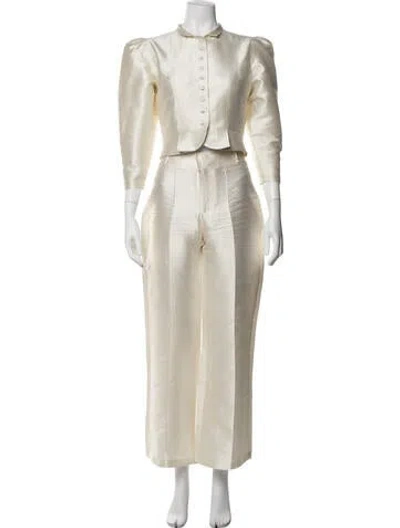 Pre-owned D'estree Pantsuit In Neutrals