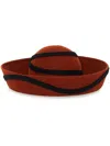 D'estree Sigmar Fedora In Red