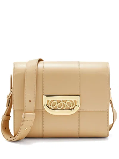 D'estree Simone Leather Crossbody Bag In Neutrals
