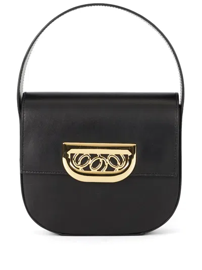 D'estree Small Martin Leather Shoulder Bag In Black