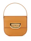 D'estree Small Martin Logo-plaque Shoulder Bag In Brown