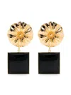 D'estree Destree Sonia Daisy Square M Black Tu Accessories In Black