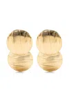 D'estree Destree Sonia Double Geometric Gold Tu Accessories In Grey