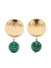 D'estree Destree Sonia Geometric Pearl Dark Green Tu Accessories