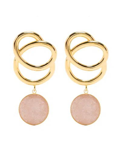 D'ESTREE SONIA ICON STONE EARRINGS