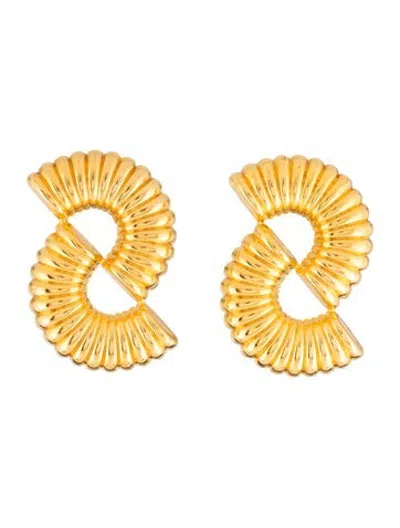 Pre-owned D'estree Sonia Sun Drop Earrings In Multicolor