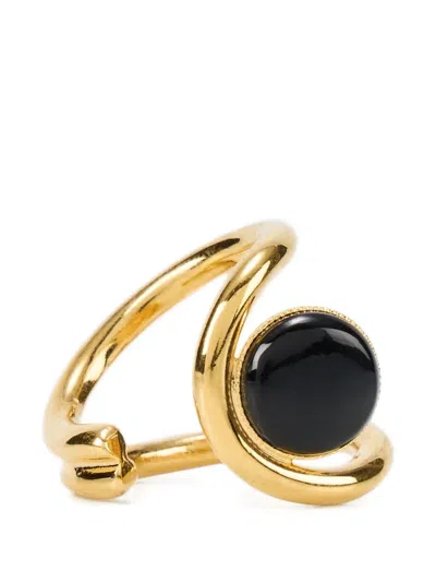 D'estree Stone Detail Ring In Gold