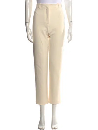 Pre-owned D'estree Straight Leg Pants In Neutrals
