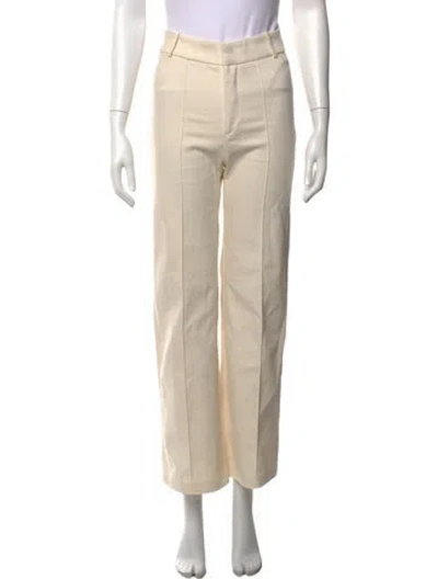 Pre-owned D'estree Straight Leg Pants In Neutrals