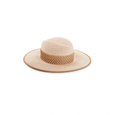 D'estree Straw Hat In Neutral