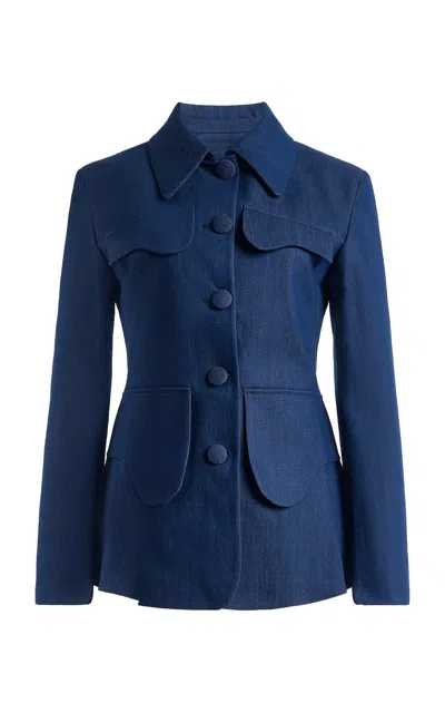 D'estree Destree Tamara Denim Jacket In Blue