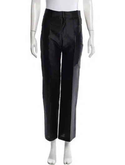 Pre-owned D'estree Wide Leg Pants In Black