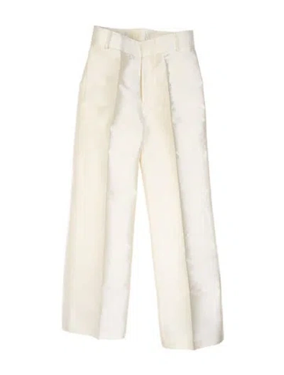 Pre-owned D'estree Wide Leg Pants In Neutral
